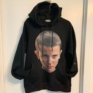 Black hoodie